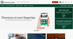 Desktop Screenshot of lazzpharma.com